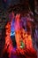 Reed flute cave red curtain guilin