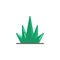 Reed grass flat icon