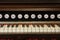 Reed organ keyboard