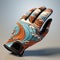 Reefwave Motorcycle Glove: Hyper-detailed Design Inspired By Jeffreys Bay Surf Spot