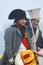 Reenactor playing Napoleon Bonaparte at Borodino