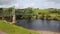 Reeth Suspension Bridge  Yorkshire Dales UK