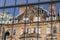 Refection of Emerson Chambers Waterstones building in Newcastle
