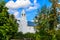 Refectory with Conception church in Intercession Pokrovsky convent in Suzdal, Russia