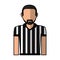 Referee sport avatar character