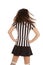 Referee woman back