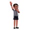 Referees 3D Cartoon Illustration Blow the Whistle