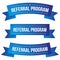 Referral Program ribbon set