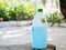 Refill alcohol bottle or hand sanitizer alcohol gel