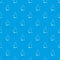 Refill bottle and cigarette pattern vector seamless blue