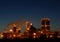 Refinery at night in Montreal A1