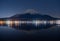 Reflaction of Mt.Fuji at night