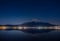 Reflaction of Mt.Fuji at night