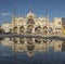 Reflection of cathedral san Marco at san Marco square in Venice