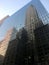 Reflection of the Chrysler Building in the windows of the Grand Hyatt Hotel on Lexington Avenue in midtown Manhattan, Reflection