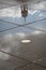 Reflection of the dome of the Bordeaux Stock Exchange on the reflecting pool, France