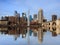 Reflection of Downtown Minneapolis