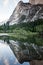 Reflection at El Capitan at Yosemite national park