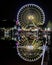 Reflection of Ferris Wheel in Nice