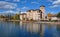 Reflection of the Five Star Broadmoor Hotel at Colorado Springs