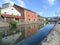 Reflection of The Former Warehouse along Otaru Canal, Popular Attraction in Otaru Town