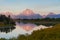 Reflection of Grand Teton Range