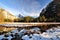 Reflection of Half Dome in small river