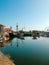 Reflection in Honfleur Harbor