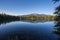 Reflection in lake beauvert