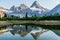 Reflection of Mount Assiniboine