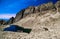 Reflection of peaks in mountains. Tarn - Wahlenbergovo pleso in High Tatras at Slovakia