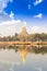 Reflection of Phra Mahathat Kaen Nakhon