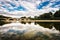 Reflection on the river Arno, Tuscany