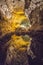 Reflection in underground lake at Cuerva de los Verdes