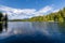 Reflections in Alta Lake in Whistler