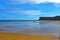 Reflections on the beach at Saltburn by the Sea, North Yorkshire, England