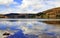 Reflections of Clouds and Mountain forests in Pontsticill Reservoir