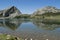 Reflections at Enol lake