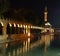 Reflections of Halil Rahman Cami on the pool of Abraham