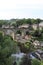 Reflections of the Knaresborough arch bridge