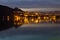 Reflections on lake, Caldonazzo lake, Italy
