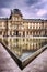 Reflections of Louvre: Serene Waterscape