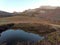 Reflections, Mountain lake in the Cordillera Cantabrica. Espinosa de los Monteros in the north of Burgos