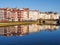 Reflections in the Nive River - Bayonne