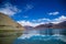 Reflections in Pangyong lake, Ladakh