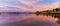 Reflections of a Scenic Sunset in the Waters of Hauser Lake, Mon