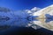 Reflections of Snowdon in Llyn Llydaw.