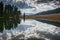 Reflections on Trout Lake at Yellowstone National Park