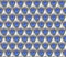 Reflective blue spheres on an array of white cubes (seamless)