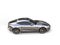Reflective chrome modern sports concept car - top down side view